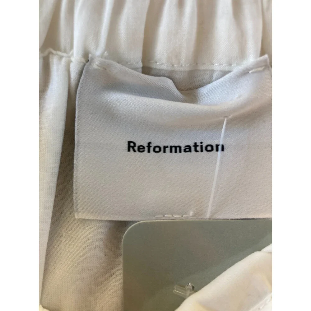 Reformation White Naya Tank & Skirt Two Piece Set - Size 0 - 1018RM